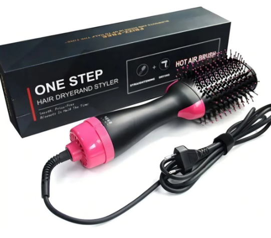 Cepillo Alisador Planchita Secador 3 En 1 Cabello