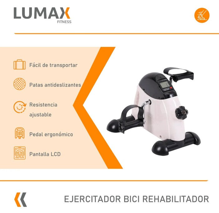 Ejercitador Bici Rehabilita Con Pedal Para Piernas Y Brazos