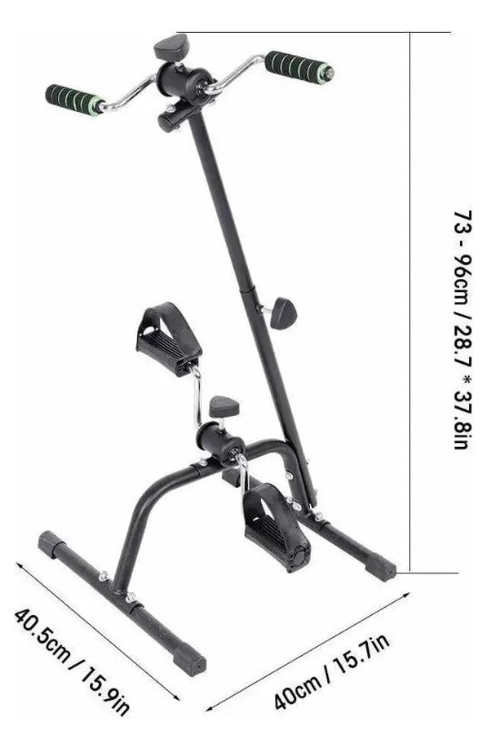 Bicicleta Fija Estatica Terapeutica Eliptica Cardio 2 En 1