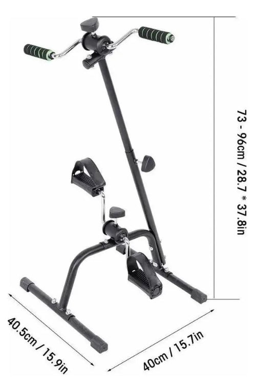 Bicicleta Fija Estatica Terapeutica Eliptica Cardio 2 En 1