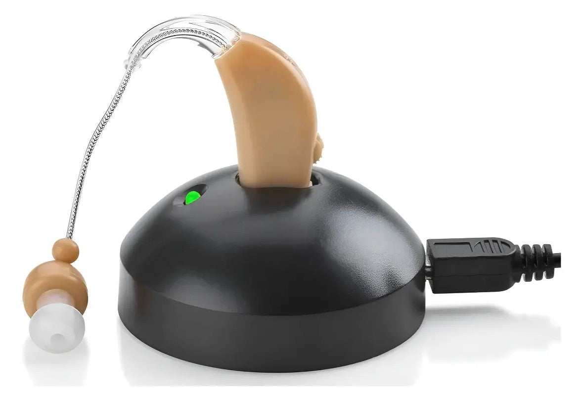 Audífono Auricular Para Sordo Aparato Sordera Recargable Usb