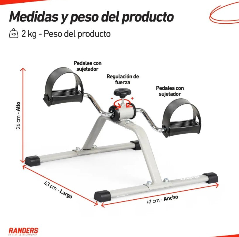 Bicicleta Fija Pedalera Rehabilitacion Piernas
