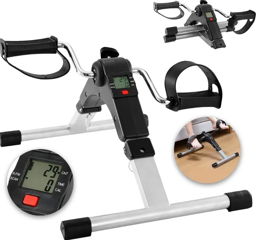 Pedaleador Estática Morango para Brazos y Piernas con Monitor Digital