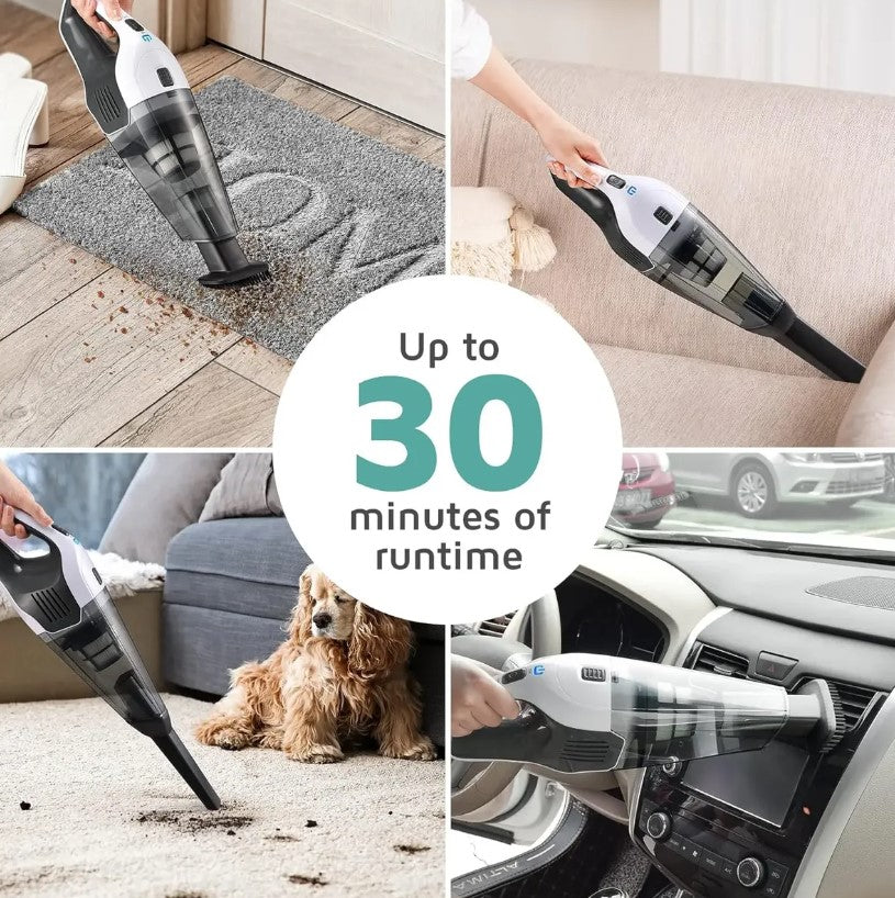 Aspiradora Para Casa O Auto Humedo O Seco Lavable Inalmbrica