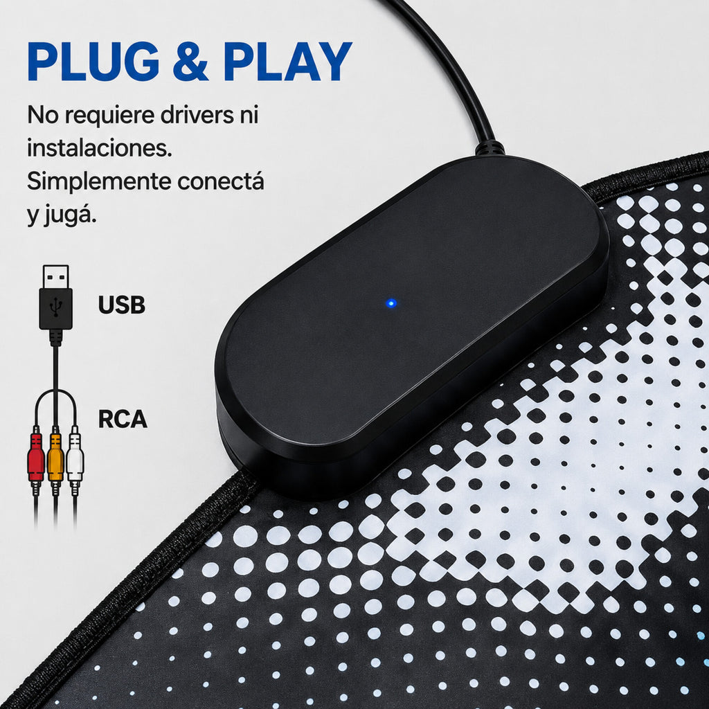 Alfombra De Baile Para Tv Pc Juego Precargado Musical Niños