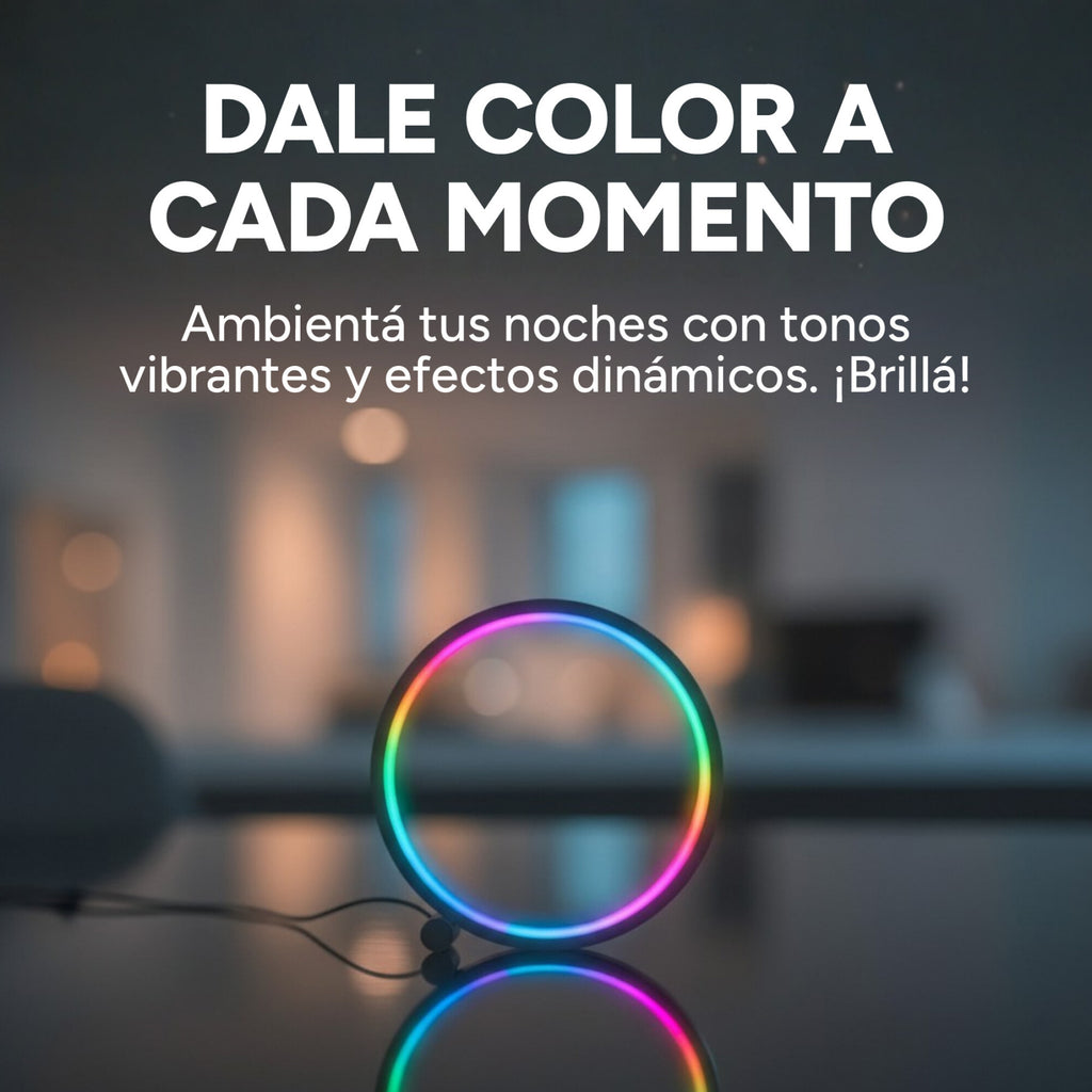 Aro Led Rgb Escritorio Gamer Celular Inalambrico Calidad