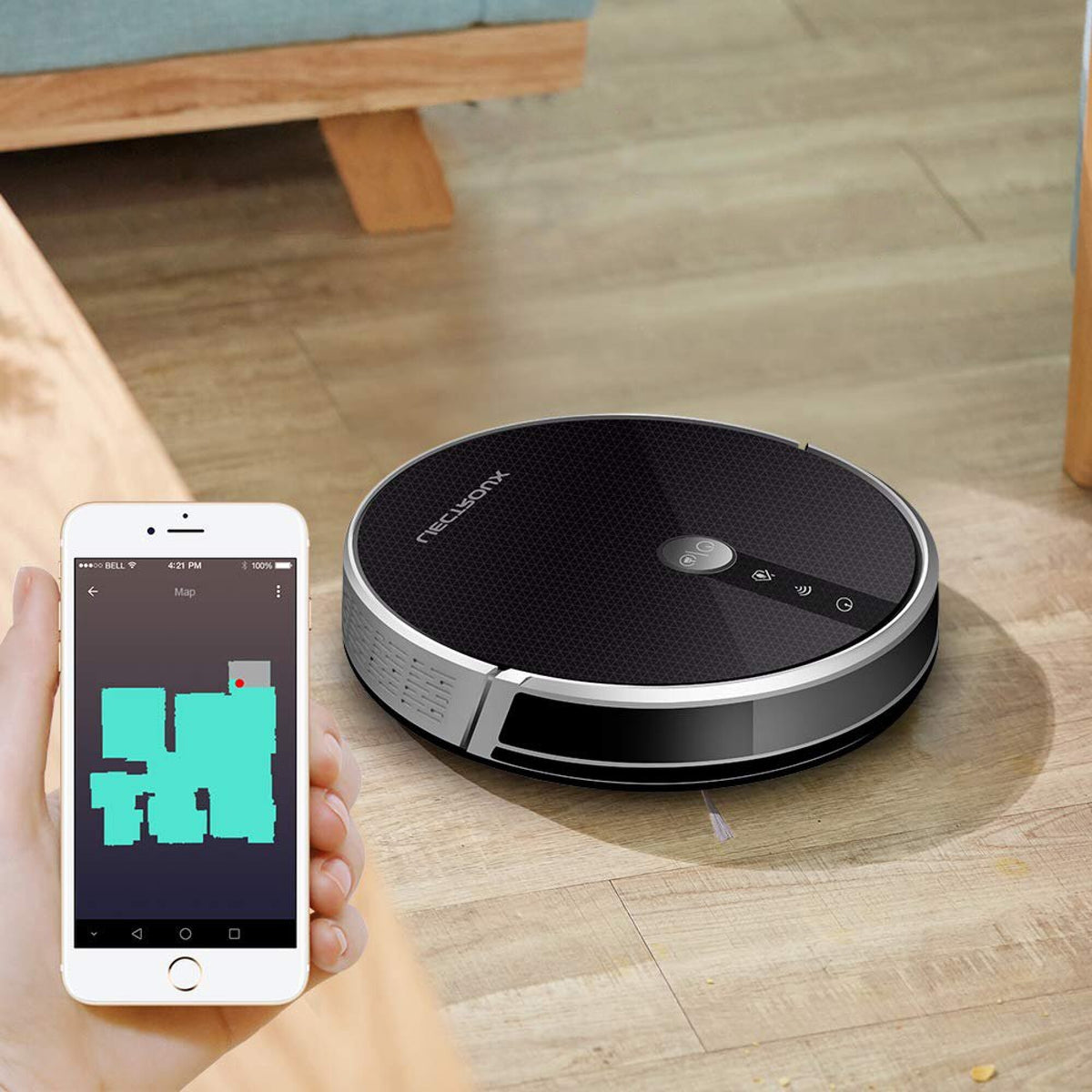 Aspiradora Robot Inteligente Smart Liectroux Limpieza