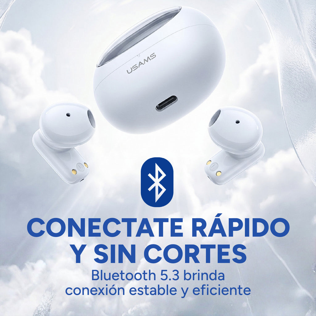 Auriculares Usams TD22 In Ear Bluetooth 5.3 Waterproof Ipx4
