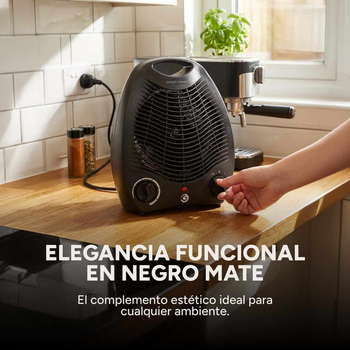 Caloventilador Goldtech 2000W 220V 2 Modos Frío Calor