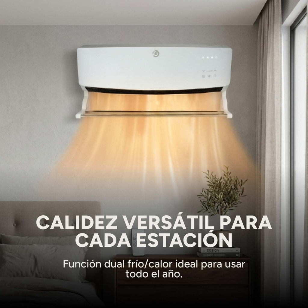 Caloventor Pared Goldtech 1500W 220V Accesorio Secado Ropa