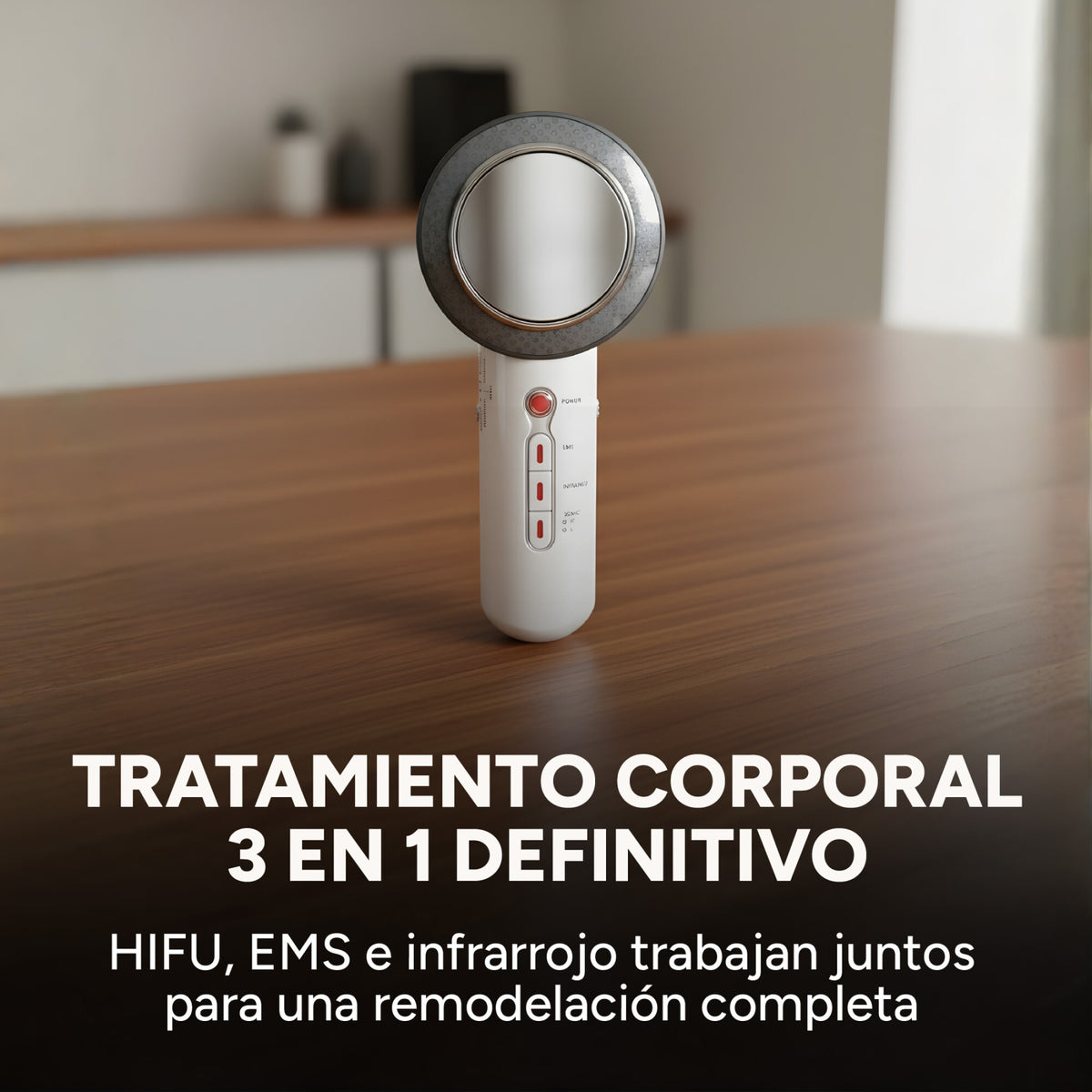 Cavitador Ultrasonido 3 En 1 Masaje Adelgaza Portable