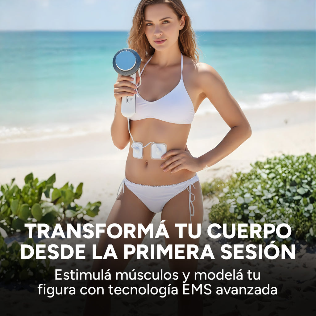 Cavitador Ultrasonido 3 En 1 Masaje Adelgaza Portable