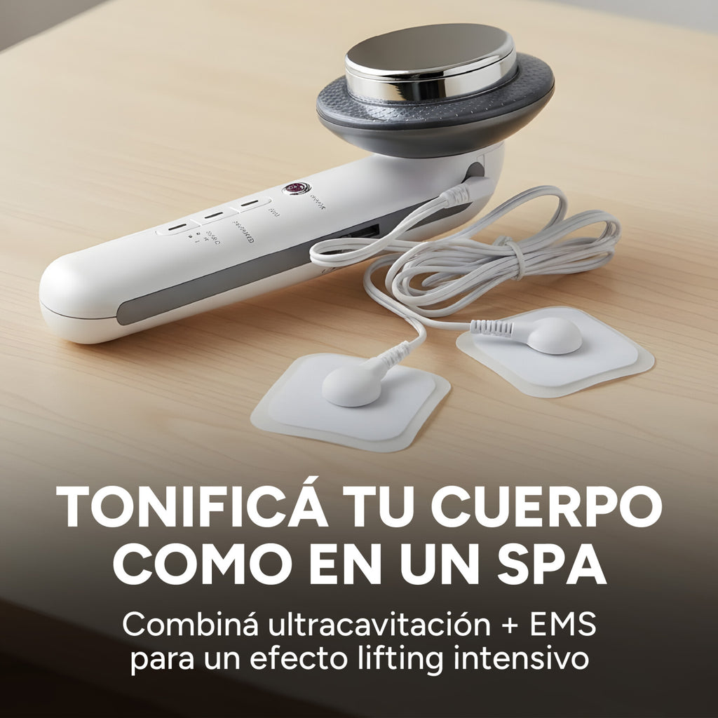 Cavitador Ultrasonido 3 En 1 Masaje Adelgaza Portable