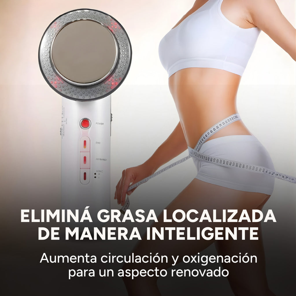 Cavitador Ultrasonido 3 En 1 Masaje Adelgaza Portable