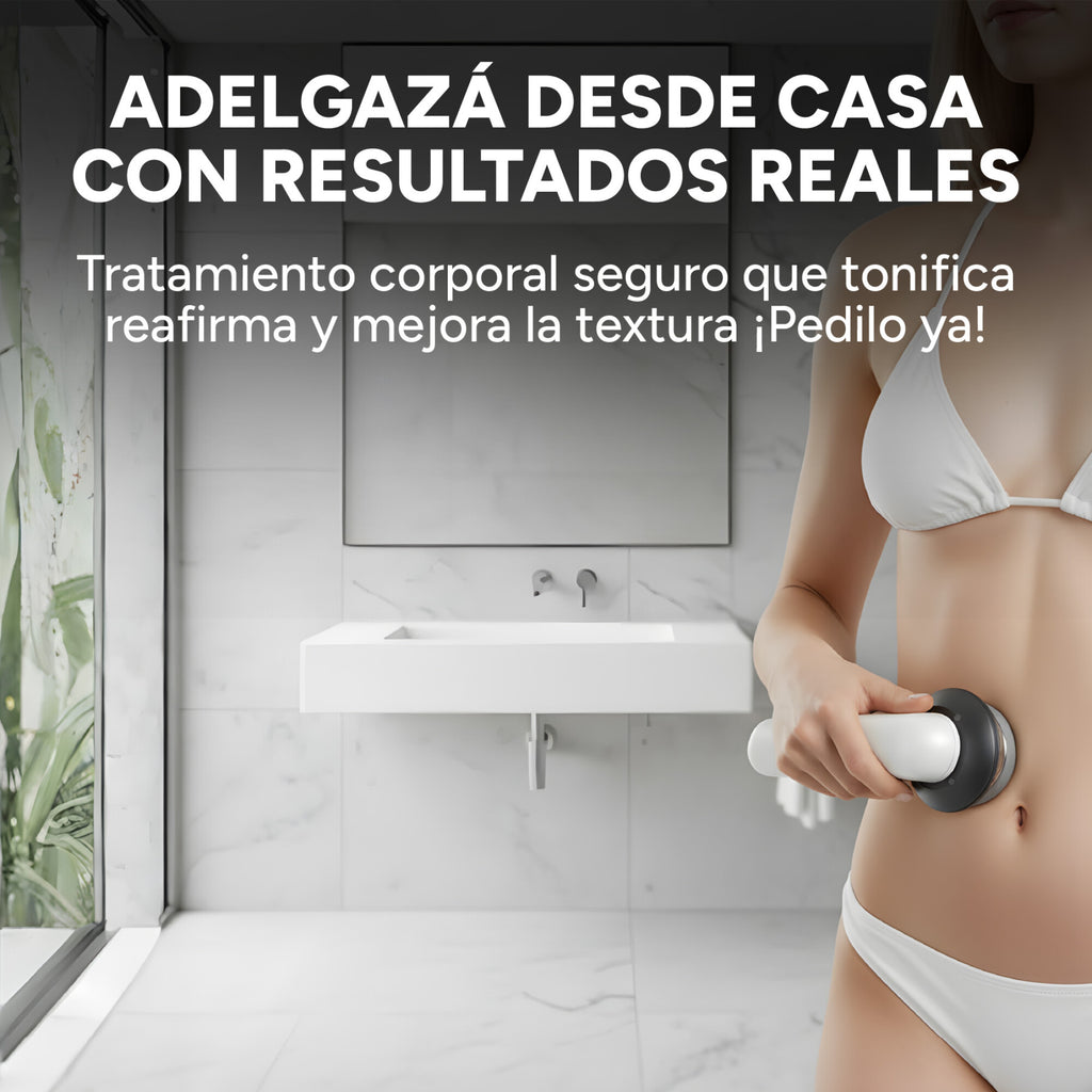 Cavitador Ultrasonido 3 En 1 Masaje Adelgaza Portable