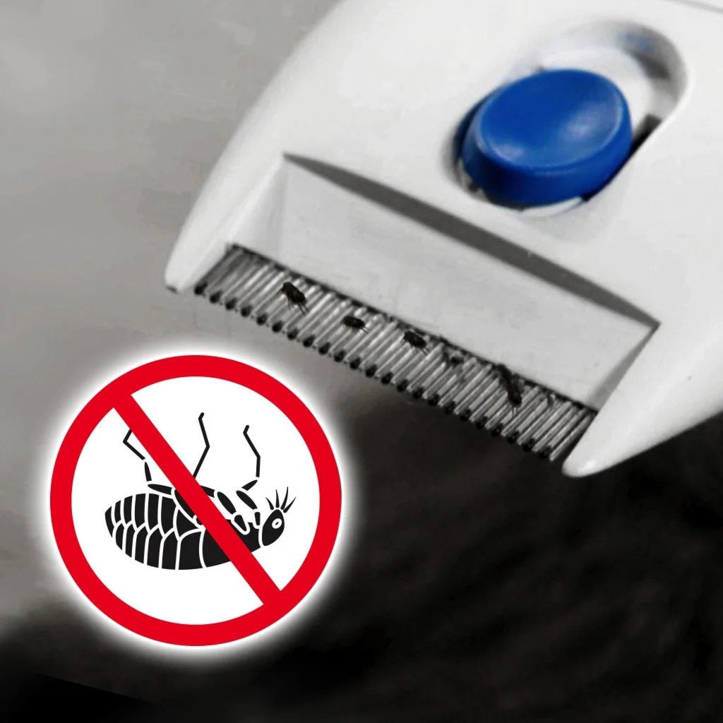 Cepillo Eléctrico Mascotas Mata Pulgas Gatos Perros Pilas