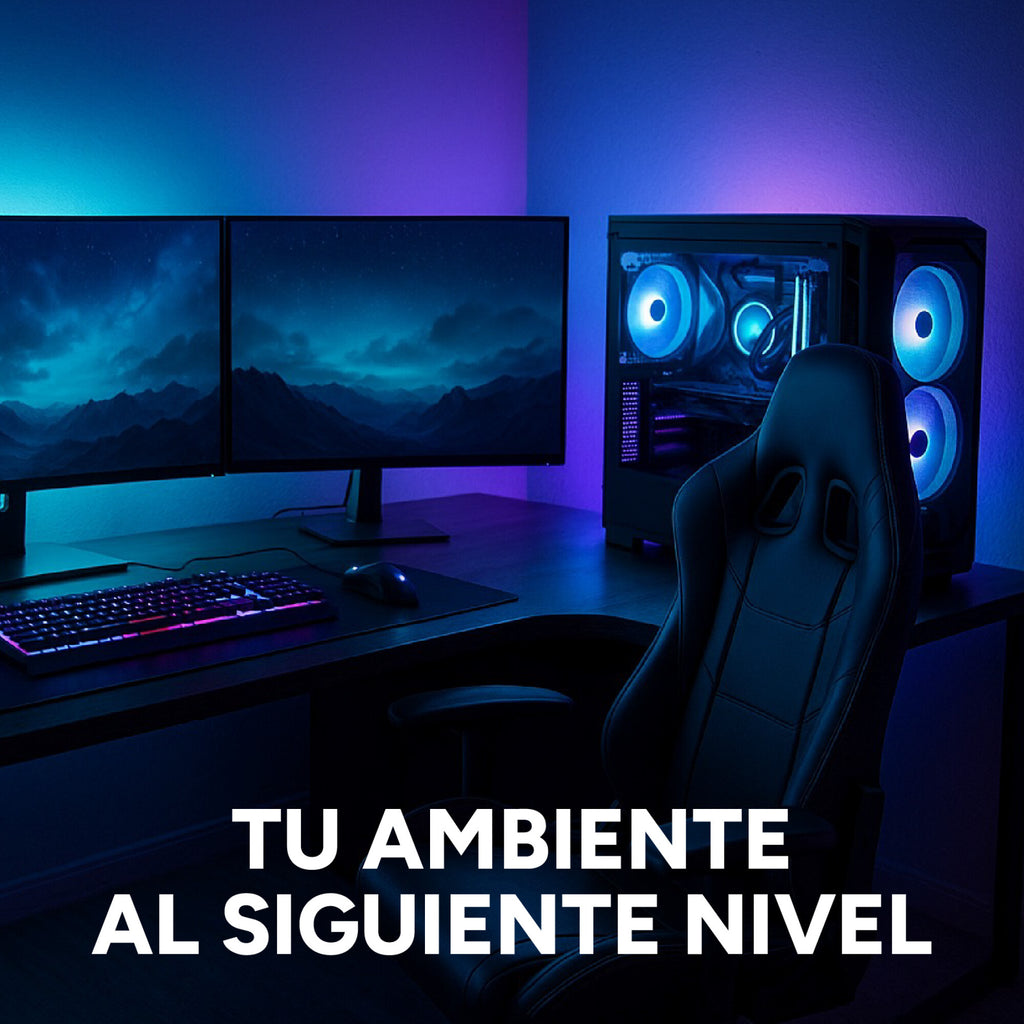 Cinta Tira Luces Led Rgb 4 Metros Ambilight Monitor Tv Y +