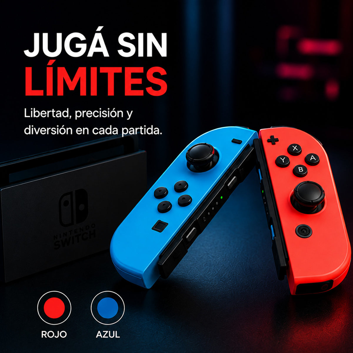 Control Joystick Para Nintendo Switch Inalámbrico Bluetooth
