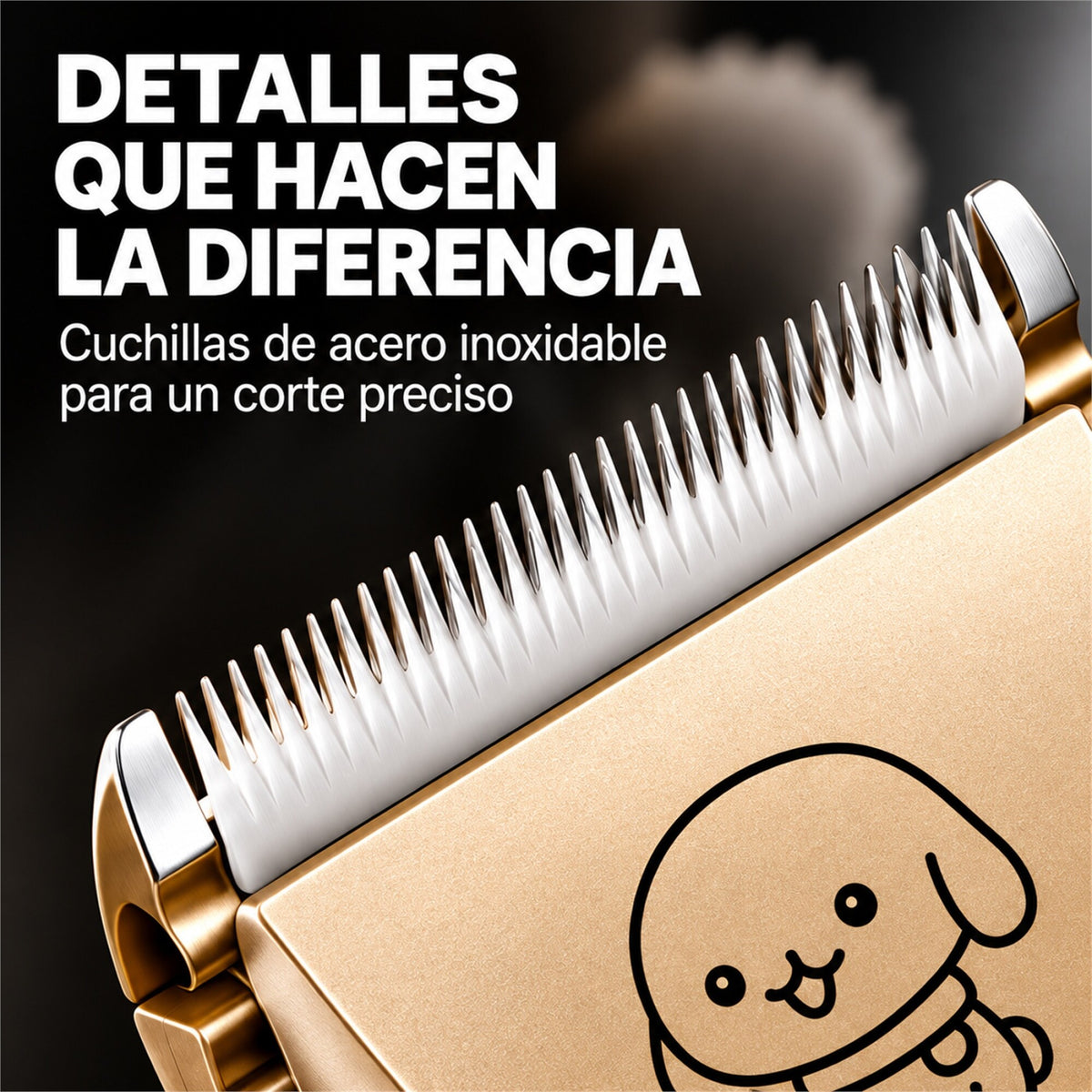 Cortapelo Mascotas con 4 Peines