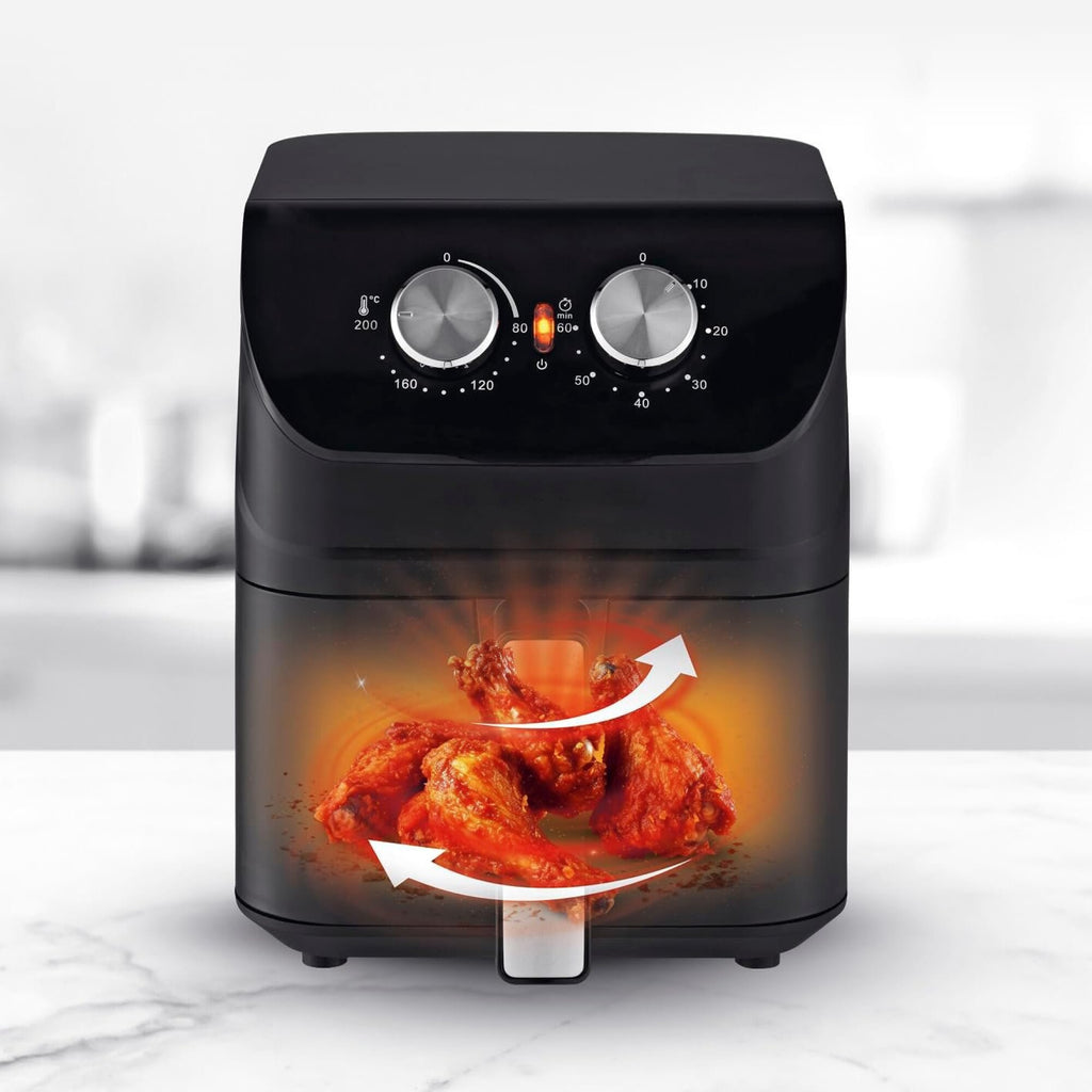 Freidora Sin Aceite Marvo 4l Timer Control Temperatura