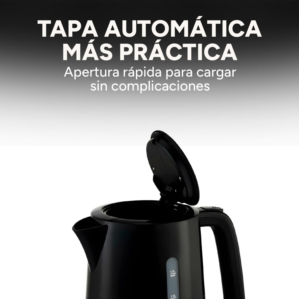 Jarra Electrica Marvo 1.7 Litros Corte Automatico Hervidor