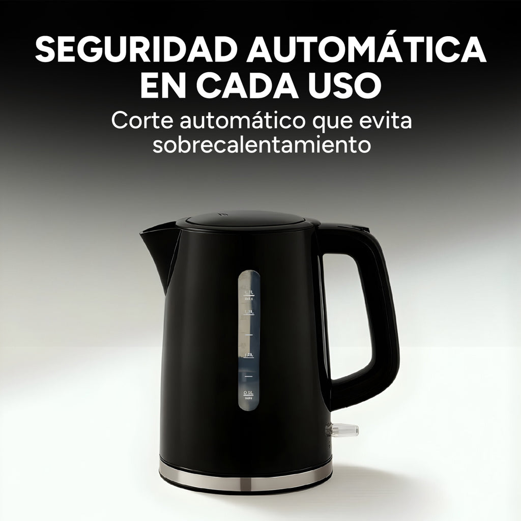 Jarra Electrica Marvo 1.7 Litros Corte Automatico Hervidor