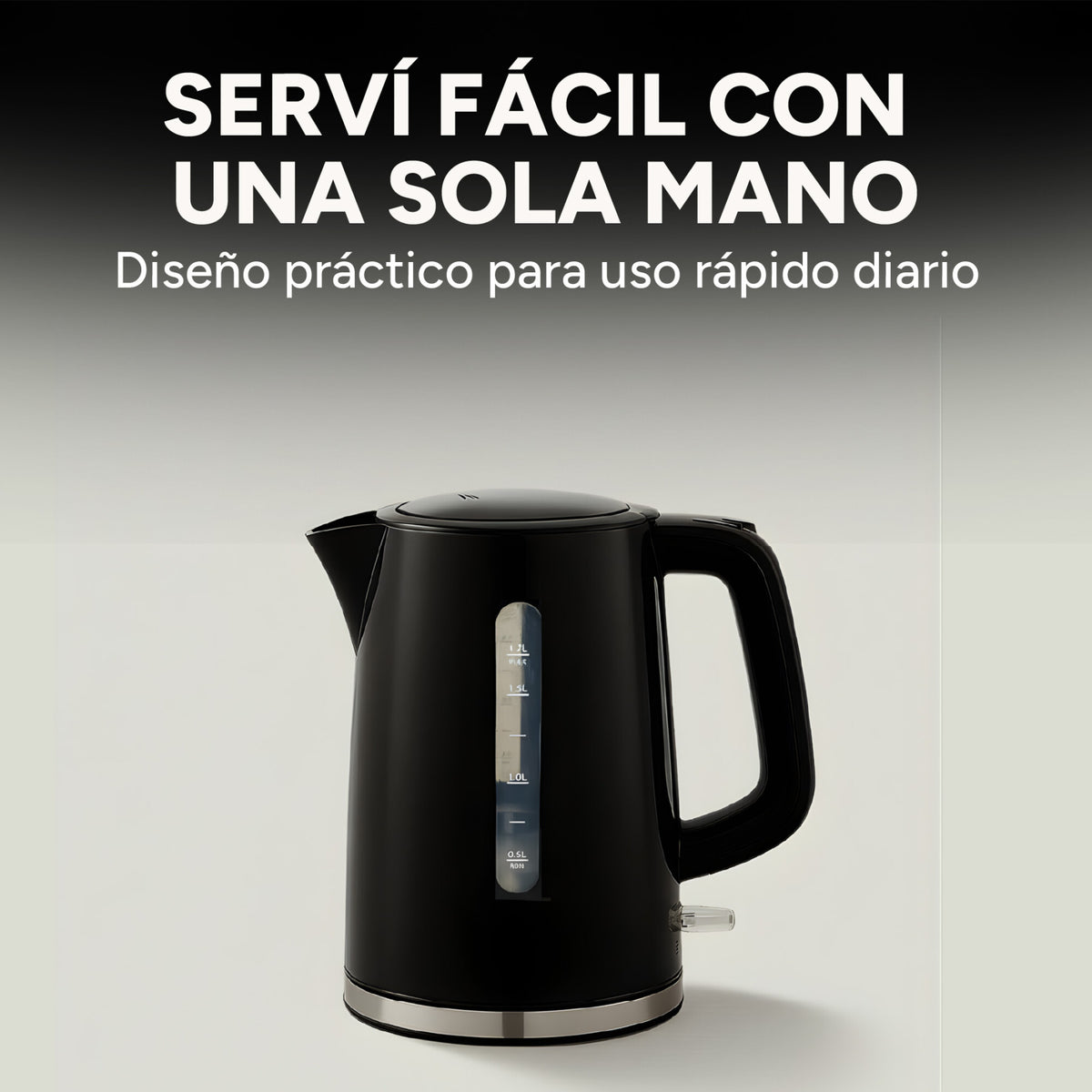 Jarra Electrica Marvo 1.7 Litros Corte Automatico Hervidor