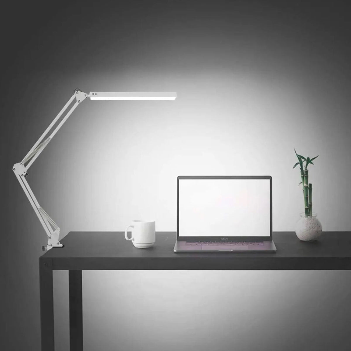 Lampara Portátil Escritorio Articulada Led Morsa Arquitecto
