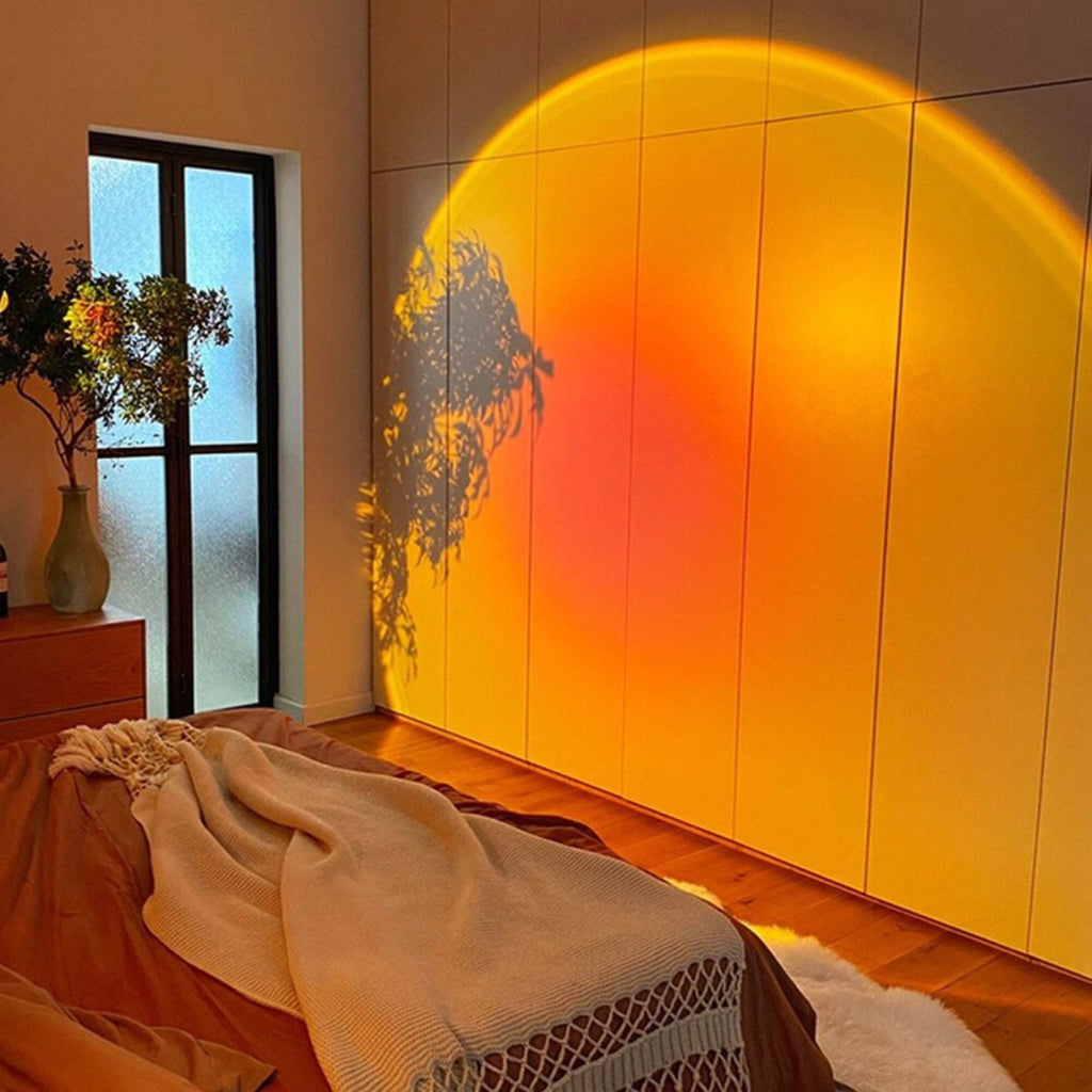Lampara Puesta Sol Luz Sunset Atardecer Led Calidad Relax
