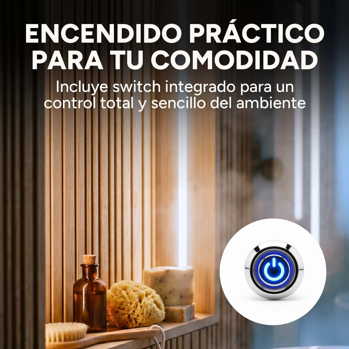 Luz Wpc Luz 1m Neutra 4000K +Transformador + Dimmer Pack X4