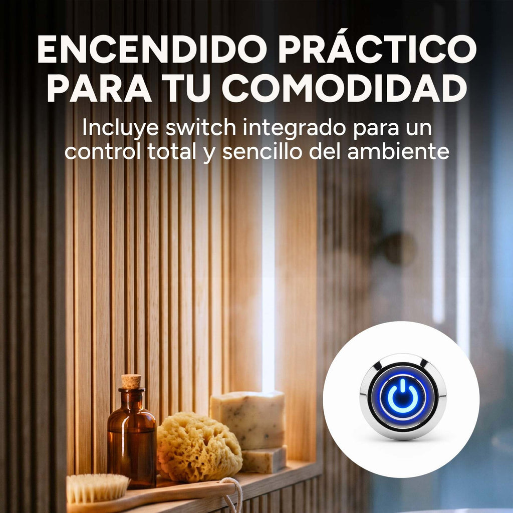 Luz Wpc Luz 1m Neutra 4000K +Transformador + Dimmer Pack X6