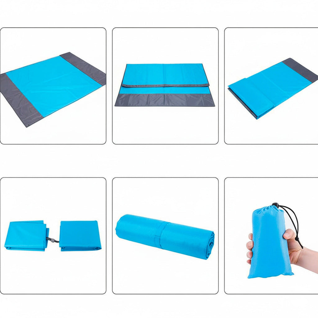 Manta Playa Picnic Camping Tela Oxford 210 X 200 Cm + Bolso
