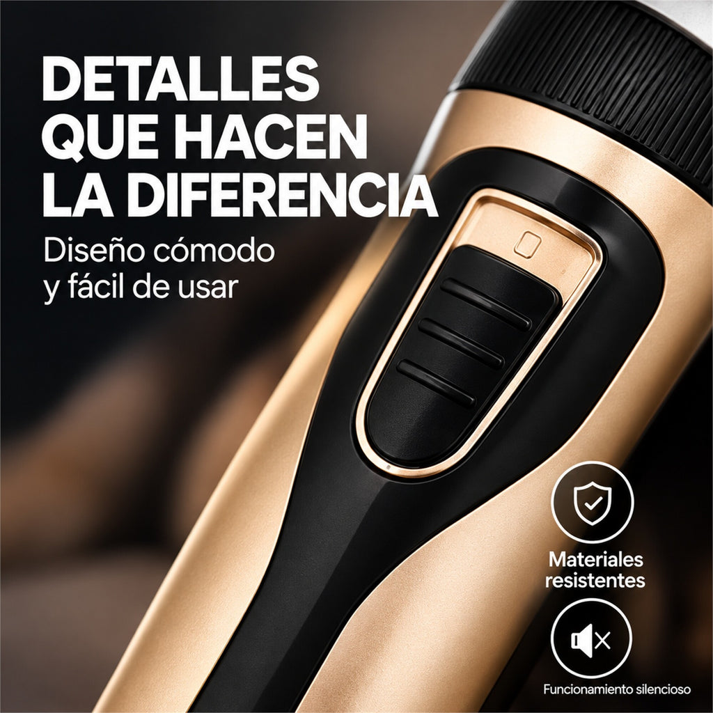 Máquina Corta Pelo Mascota USB-C