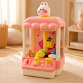 Máquina Infantil Grúa Agarra Juguetes Peluches Con Sonido