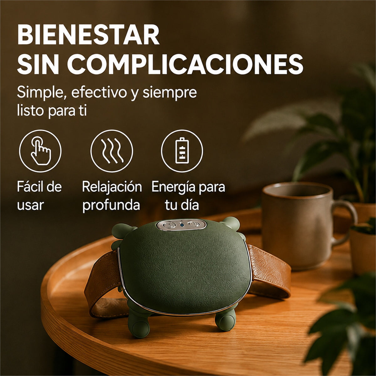 Masajeador Cervical Manos Recargable