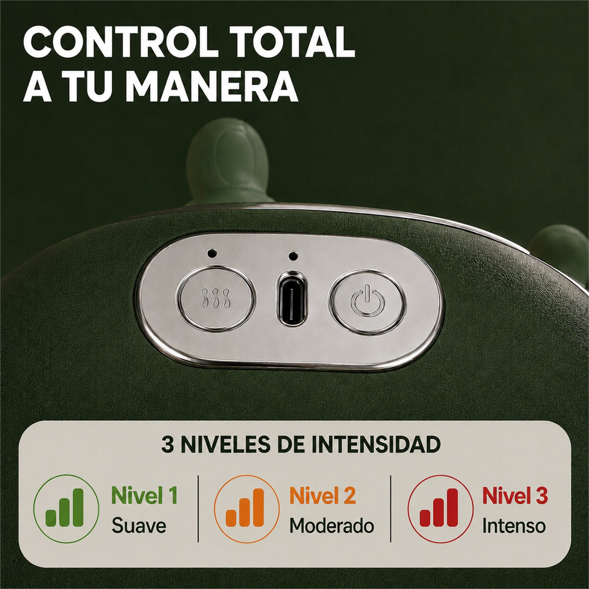 Masajeador Cervical Manos Recargable