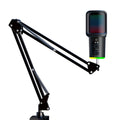 Micrófono RGB USB con Brazo Articulado