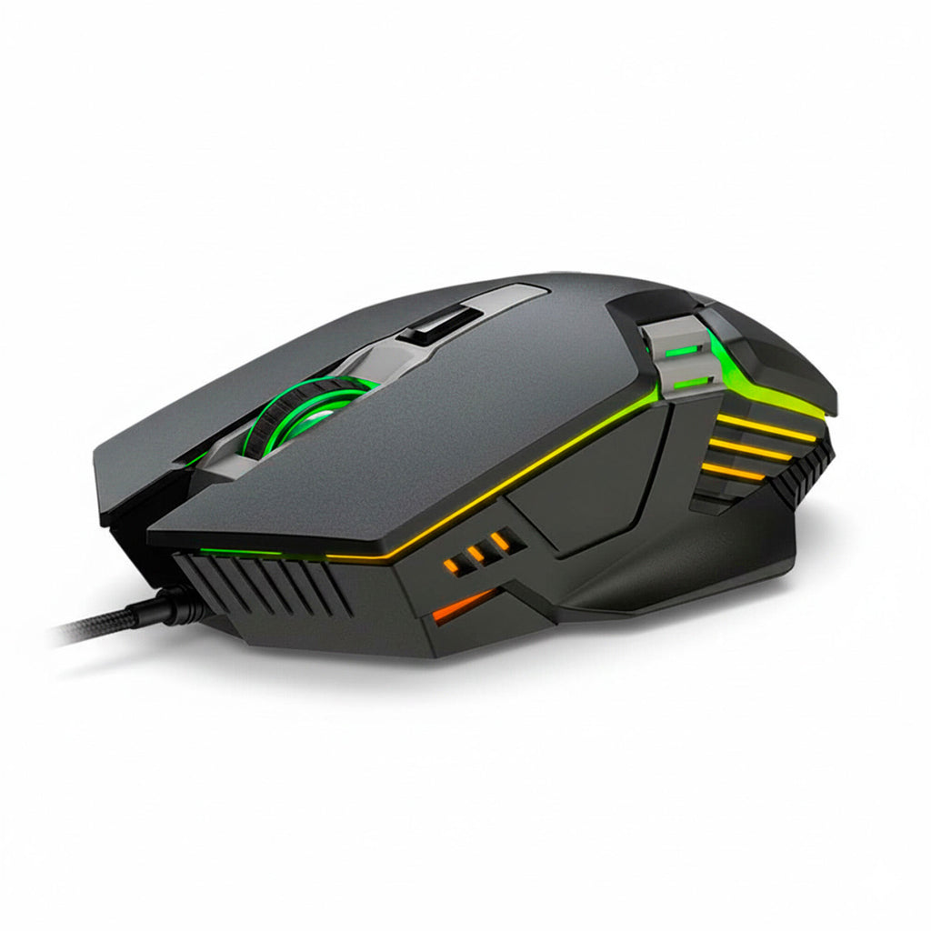 Mouse Gamer Cableado Xtrike Me Gm-110 Rgb 3600dpi 1.5m Luces
