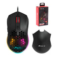 Mouse Óptico Gamer Xtrike Me GM-316 RGB 7200DP 13 Efectos