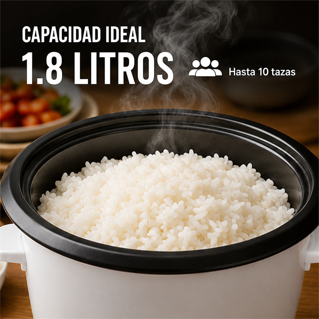 Olla Arrocera Eléctrica Sokany 1.8 L 700W con Keep Warm