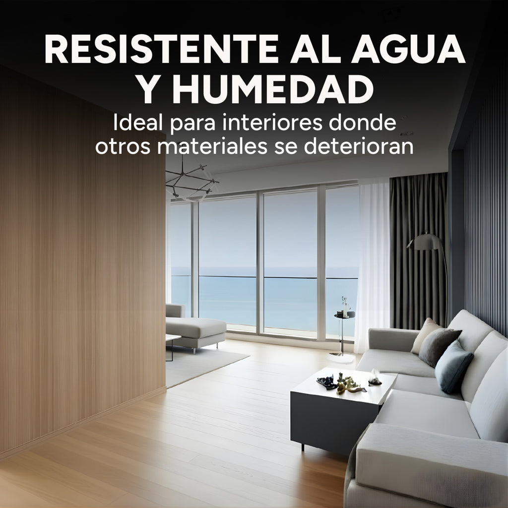 Panel Divisor Separador Ambientes 2,4 x 2,90m + 2 Rieles 3m