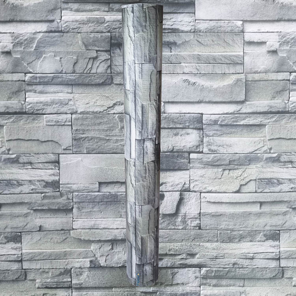 Papel Adhesivo Empapelar Piedra Cocina Pared 122x3mts