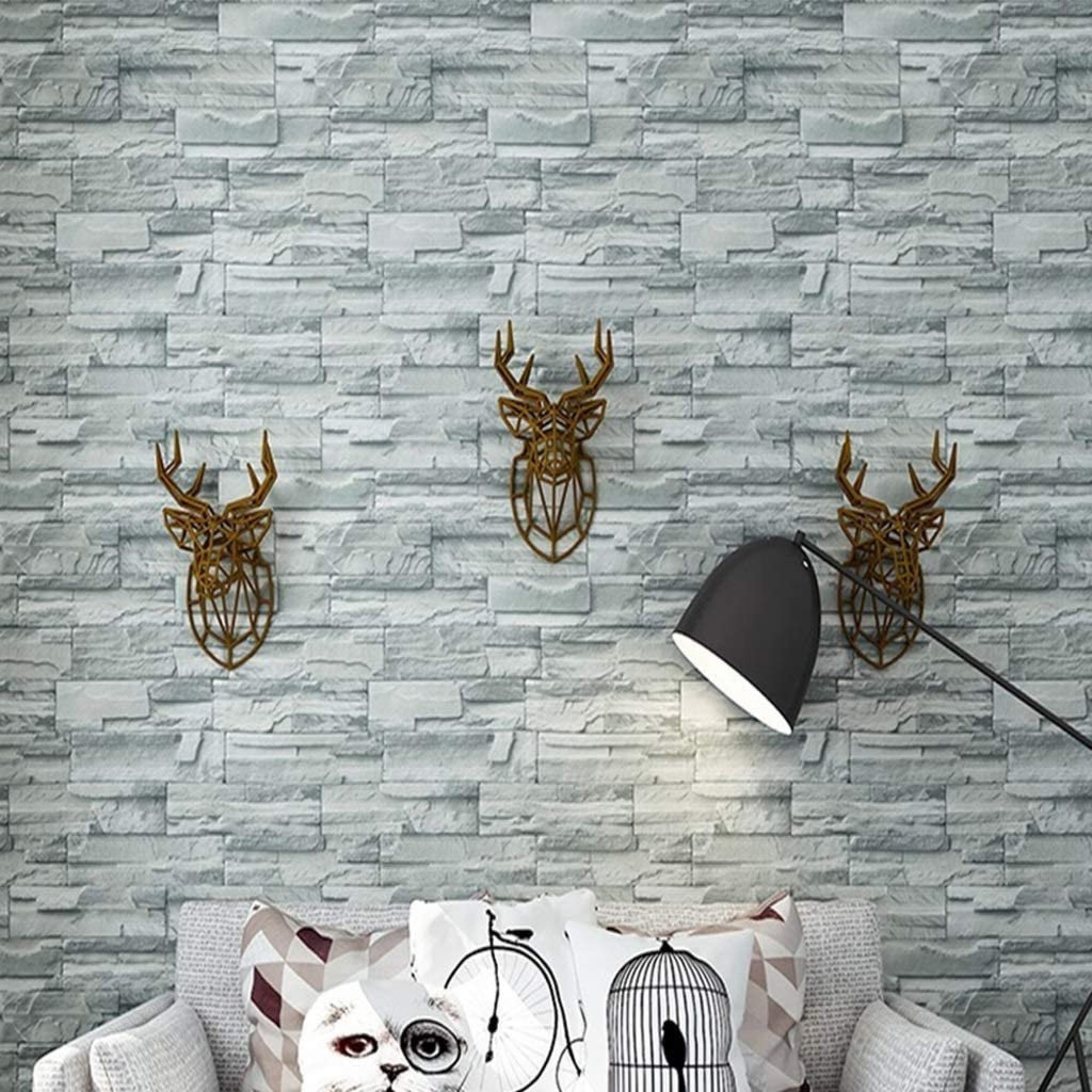 Papel Adhesivo Empapelar Piedra Cocina Pared 122x3mts