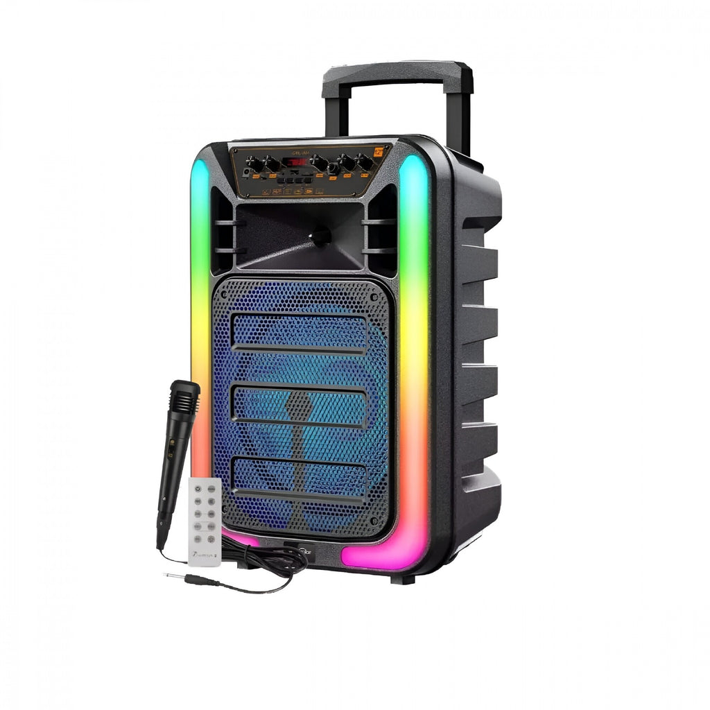 Parlante Portatil Bluetooth Karaoke C/ Microfono Recargable