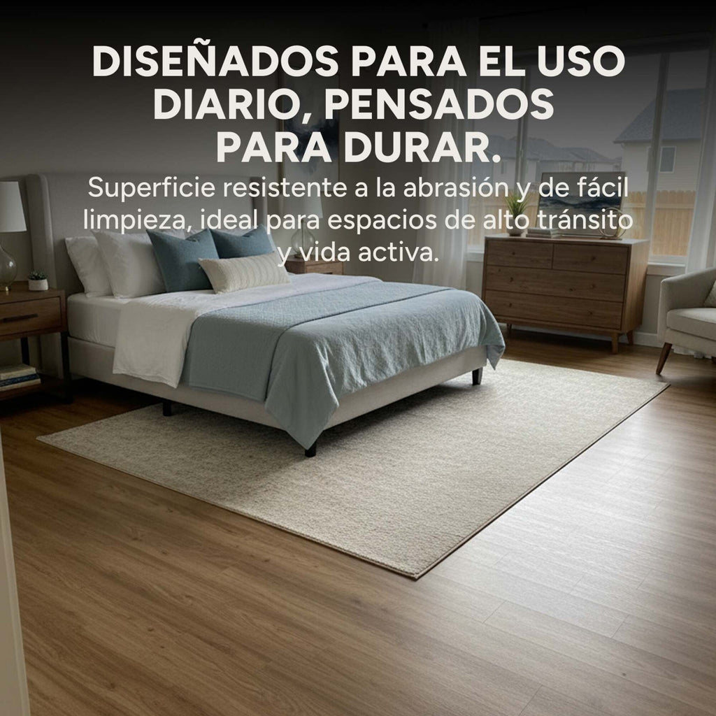 Piso Vinílico Autoadhesivo Piso Flotante Símil Madera x 1m2