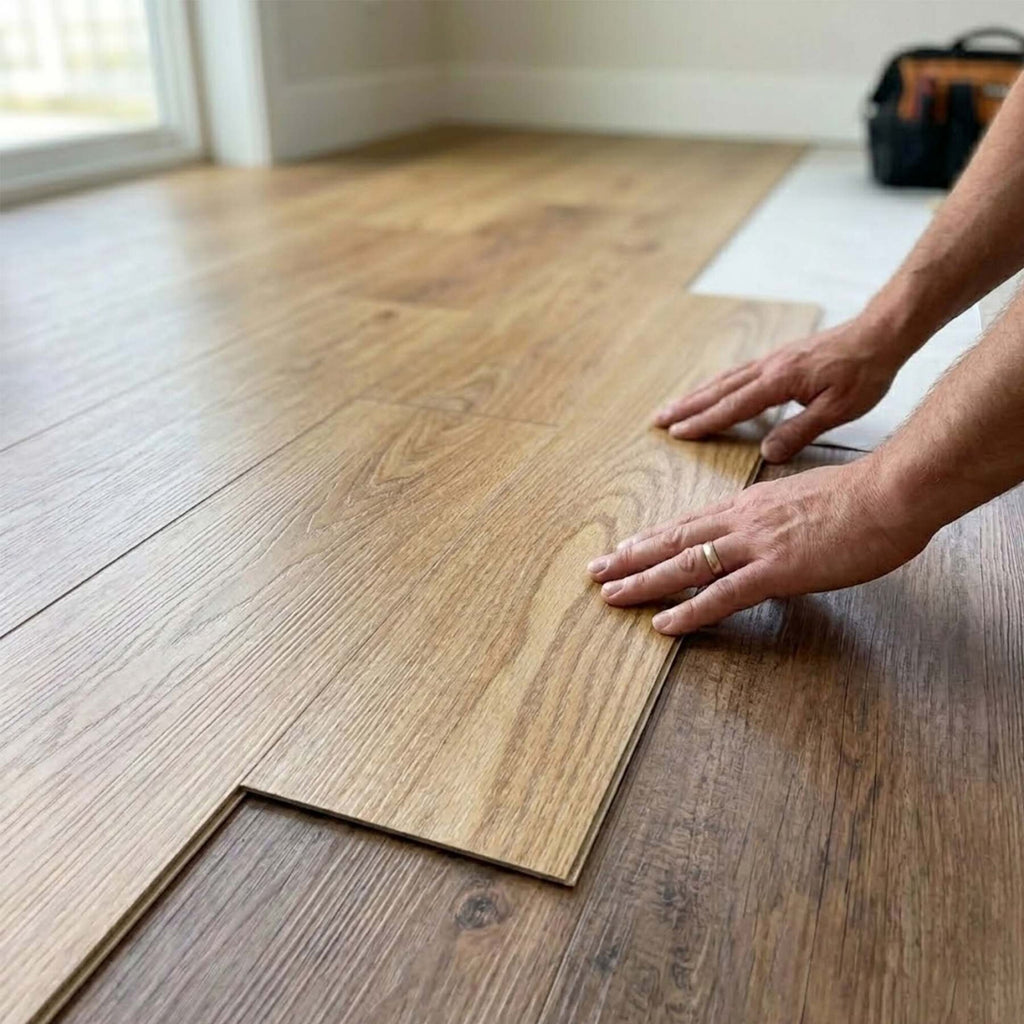 Piso Vinilico Autoadhesivo Piso Flotante Simil Madera x 3m2