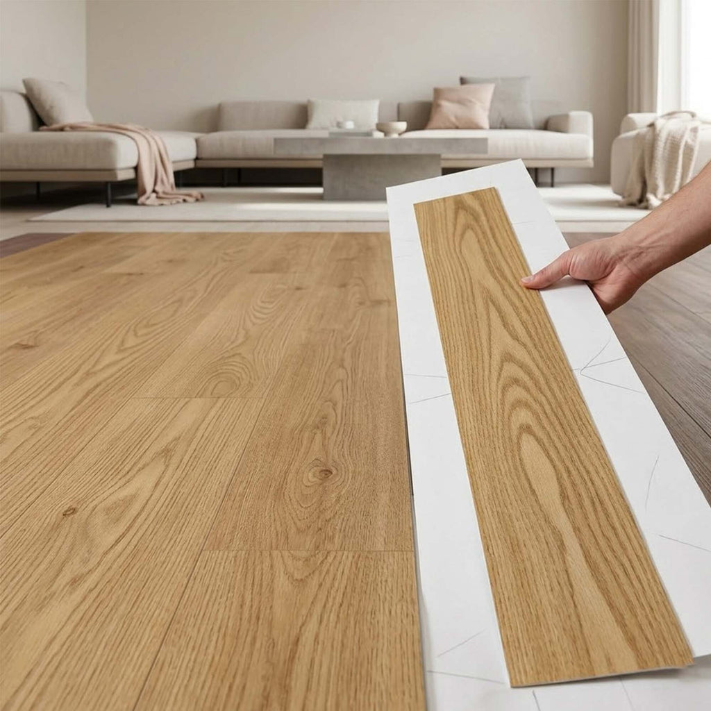 Piso Vinilico Autoadhesivo Piso Flotante Simil Madera x 3m2