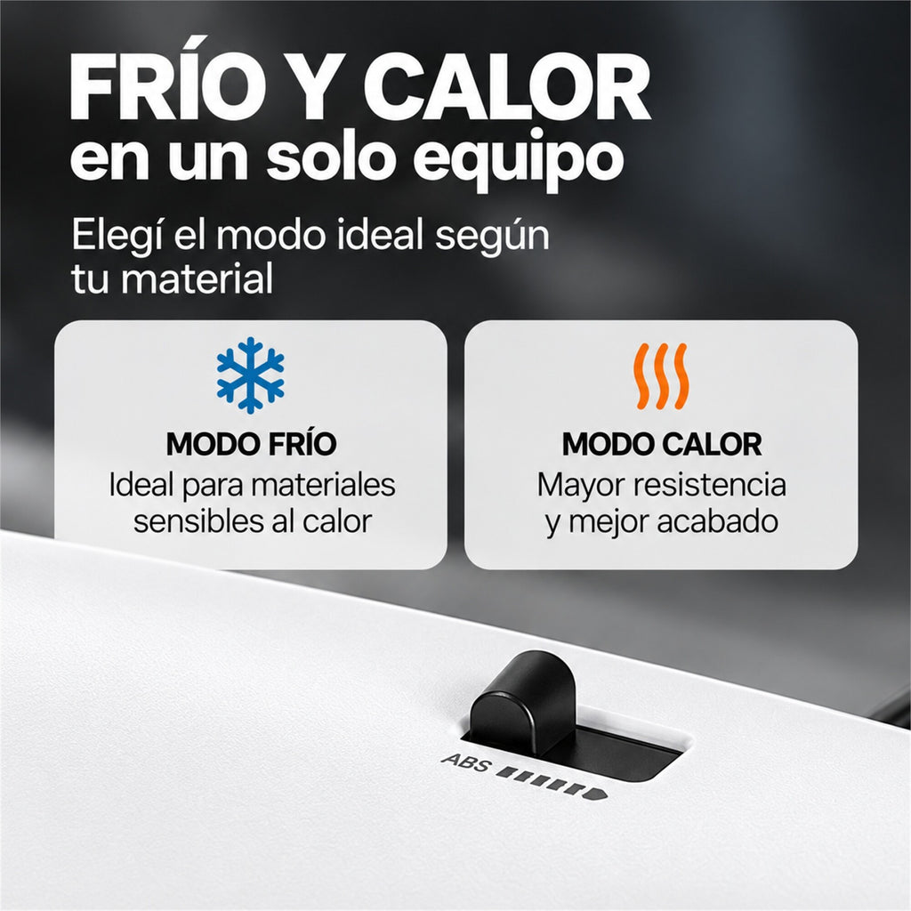 Plastificadora Laminadora A4 Frío Calor 220V