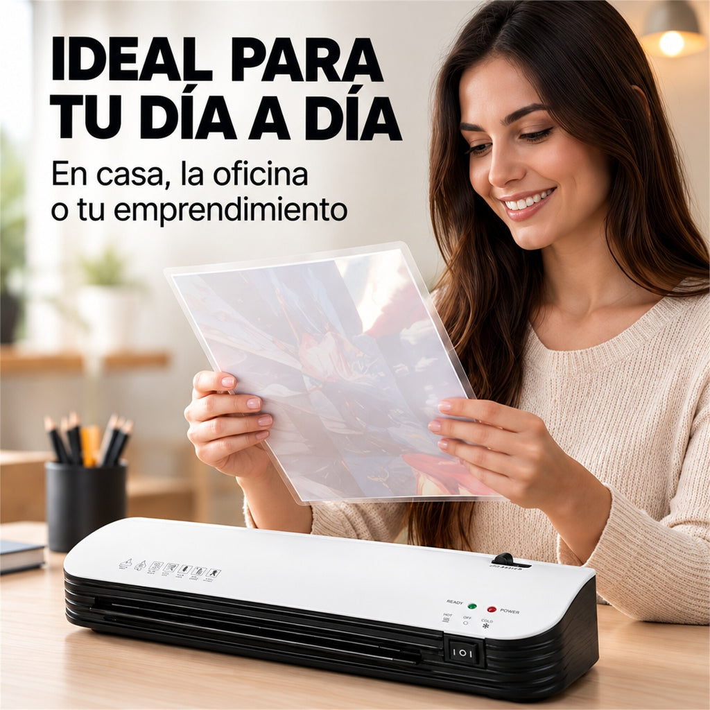 Plastificadora Laminadora A4 Frío Calor 220V