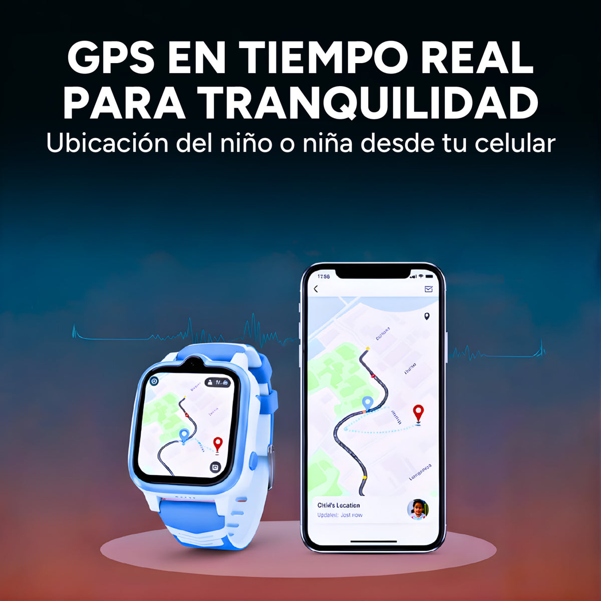 Reloj Inteligente Smartwatch Blackview Para Niños Z10 4G